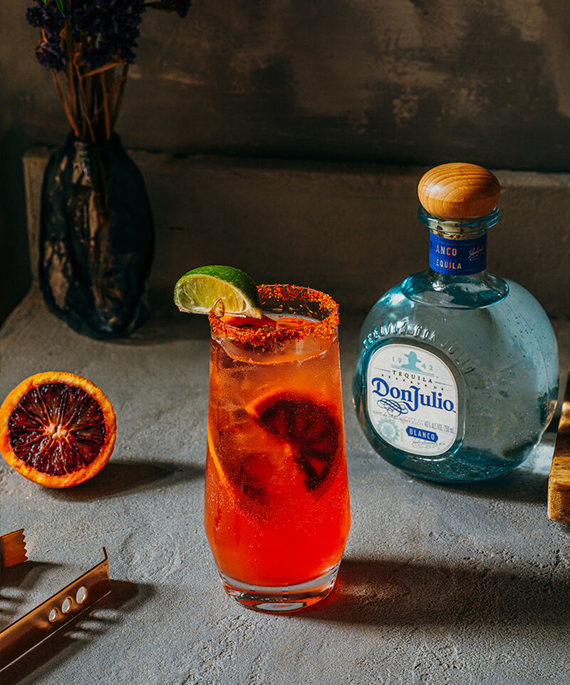 Image of Don Julio Blood Orange Paloma cocktail